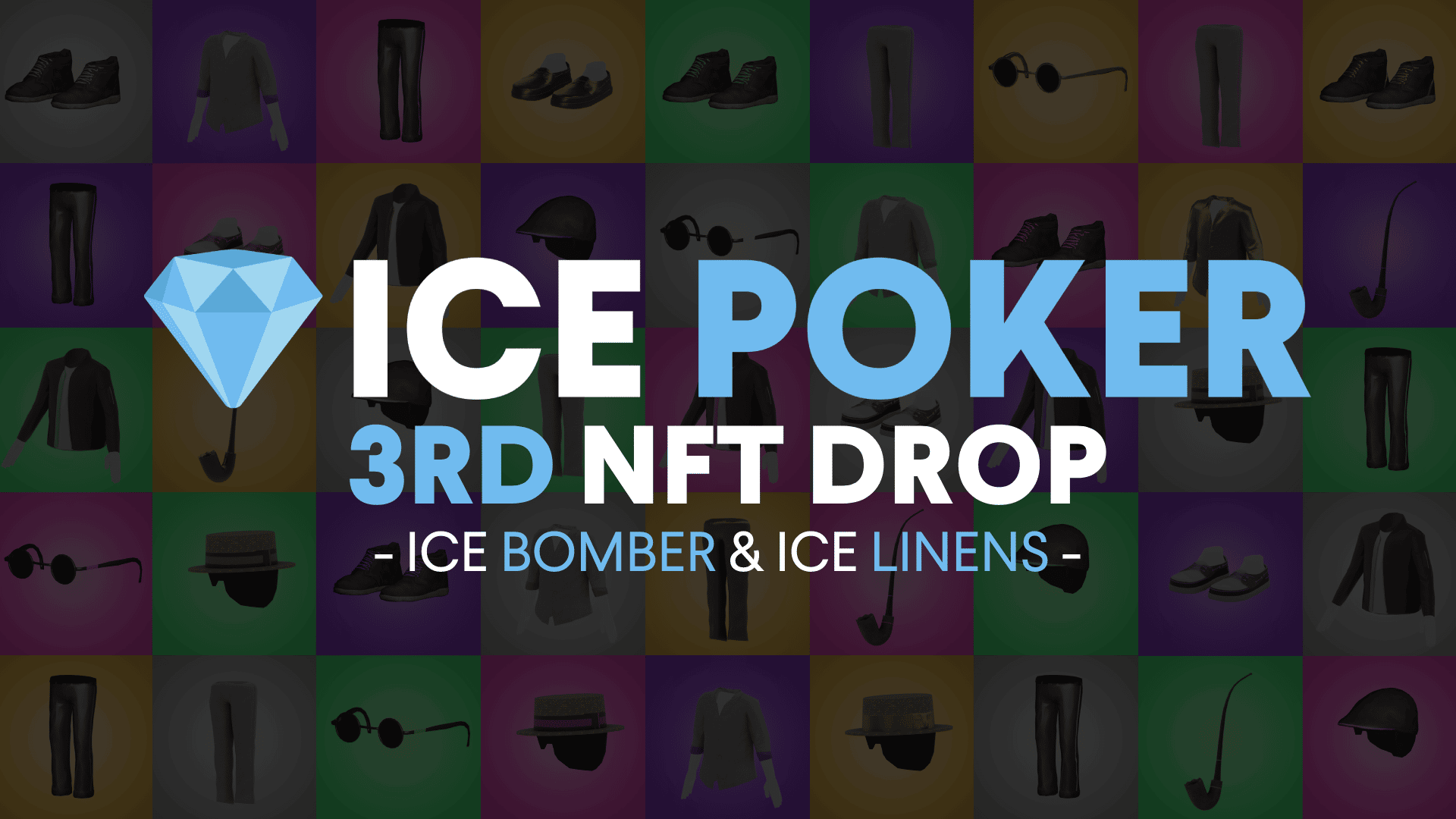 ICE Poker NFT Drop #3: ICE Linens & ICE Bomber