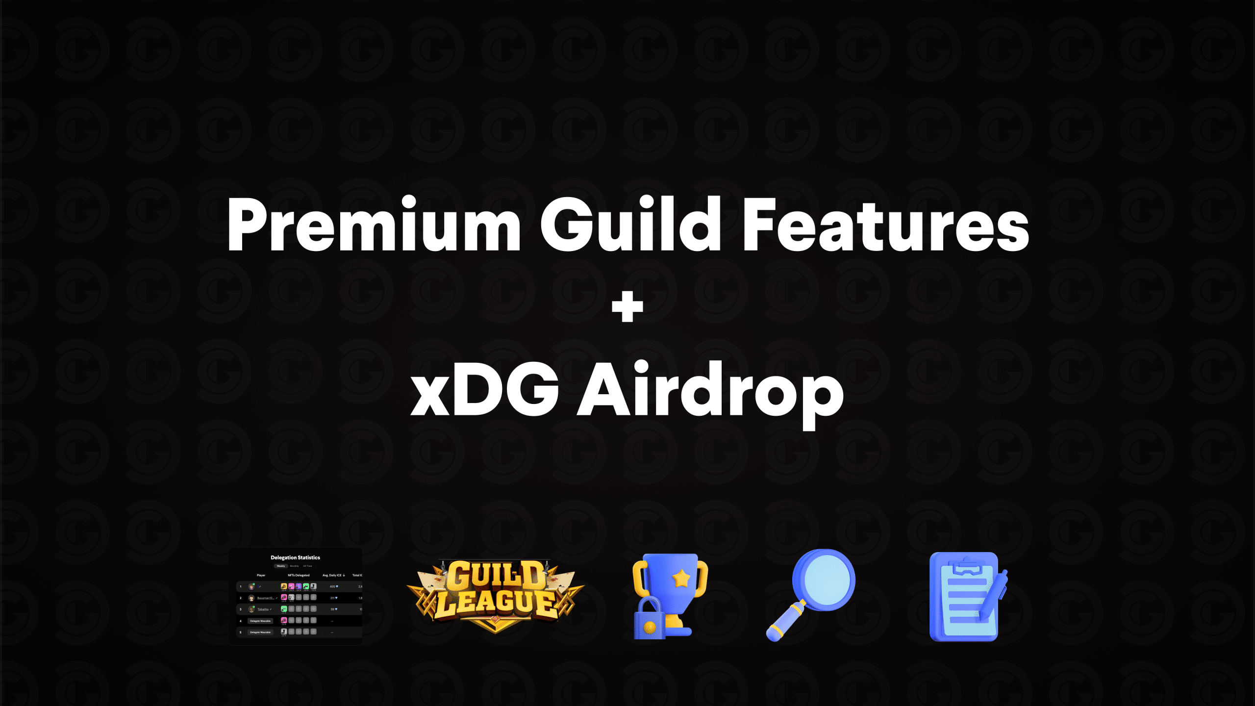Premium ICE Poker Guild Features & xDG Airdrop