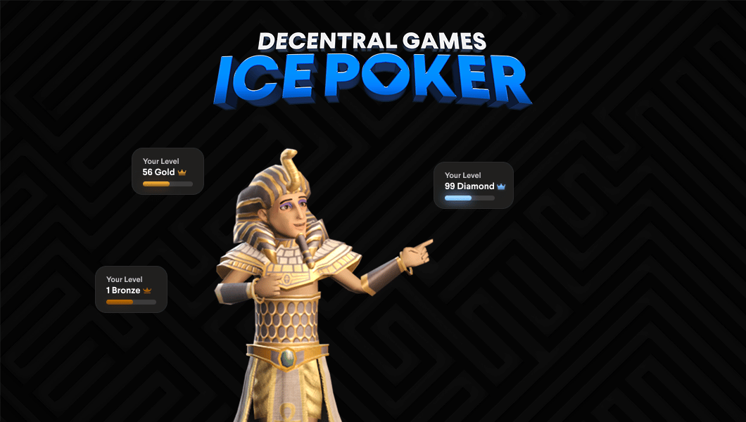 ICE Poker Pharaoh with levels floating around