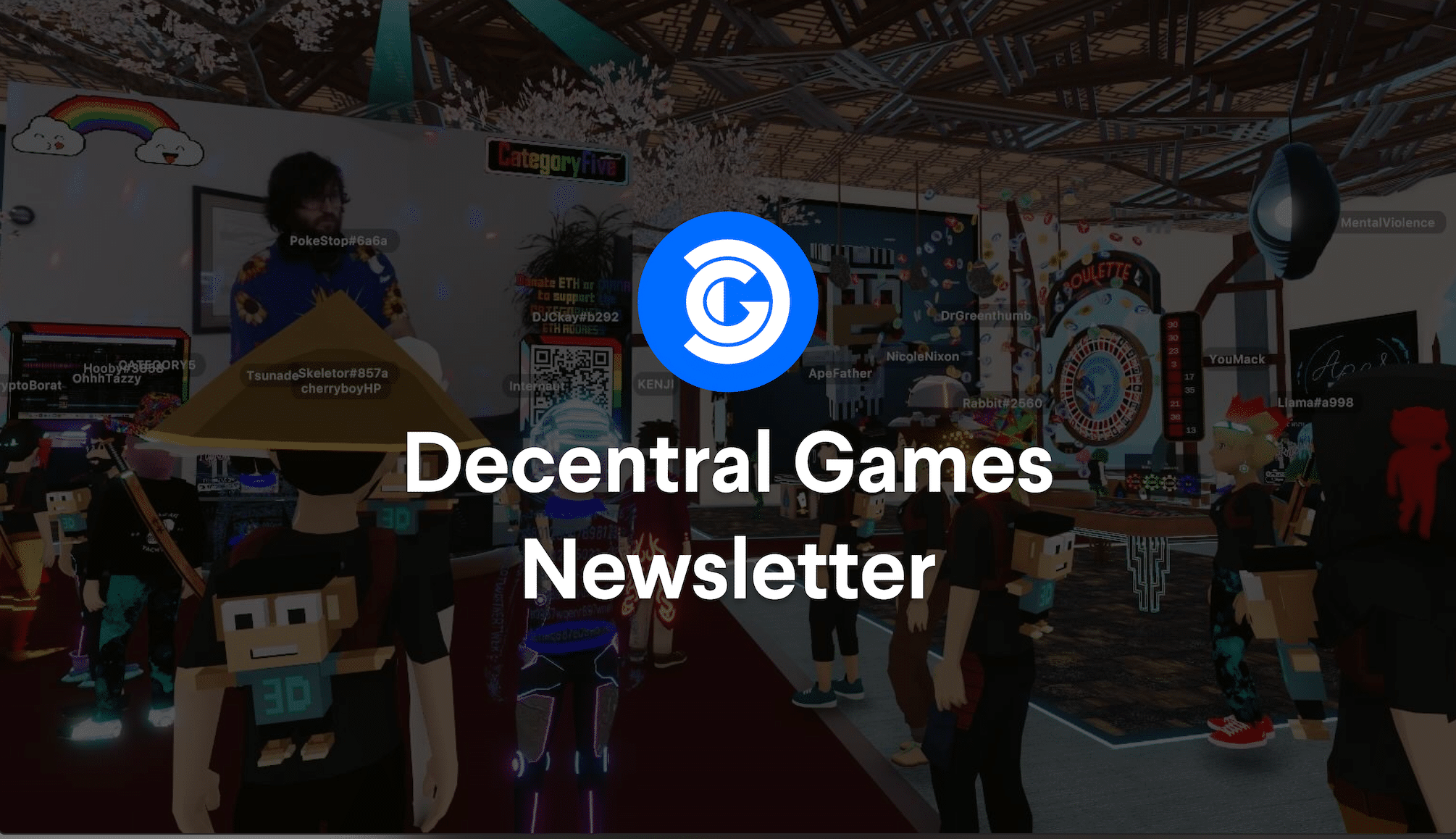 Decentral Games Weekly Newsletter #161