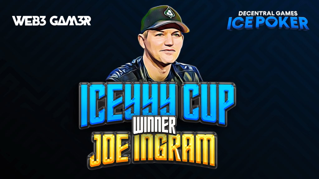 Decentral Games Iceyyy Cup winner: Joe Ingram