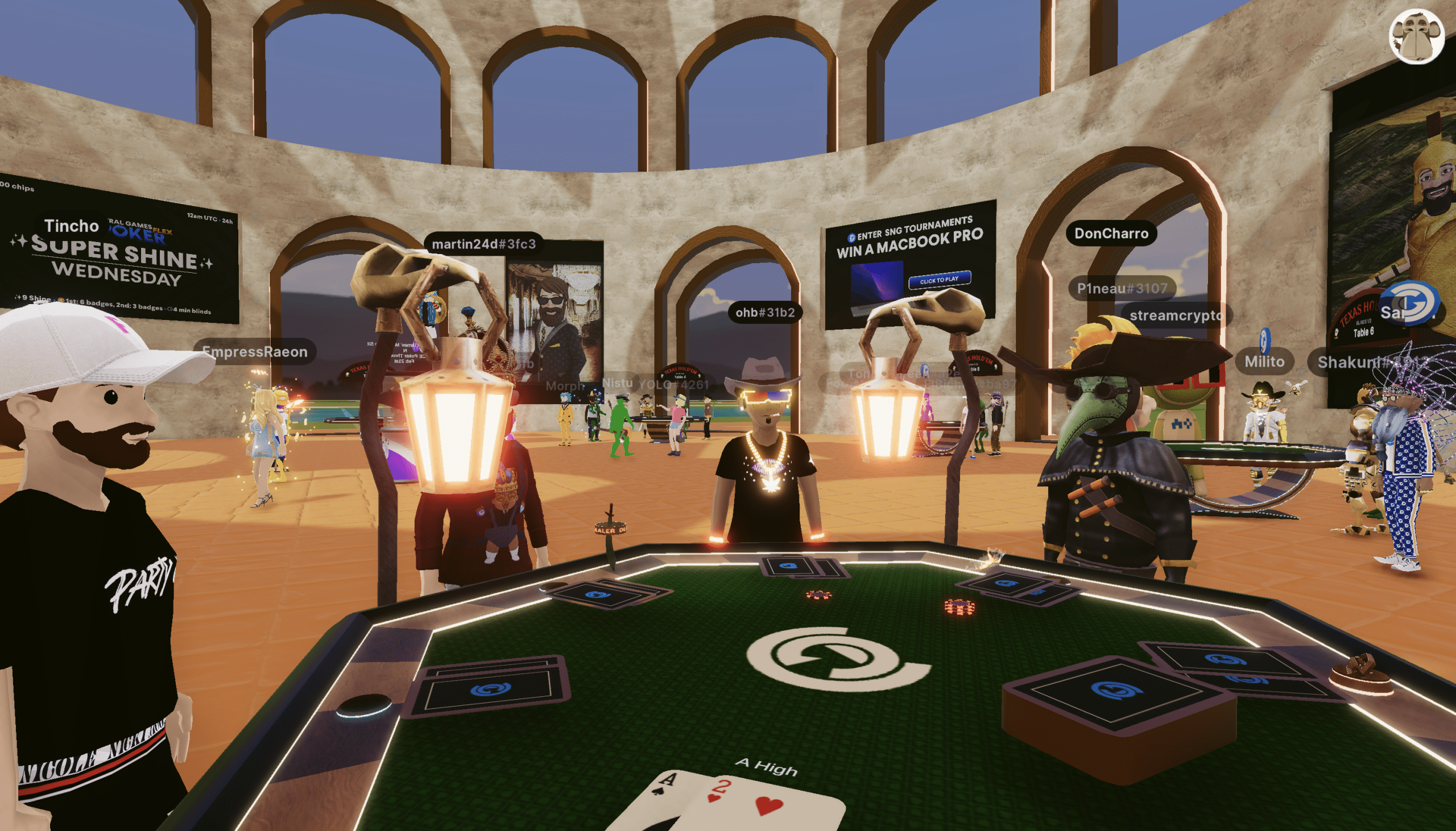 ICE Poker Metaverse SNG at the Colosseum