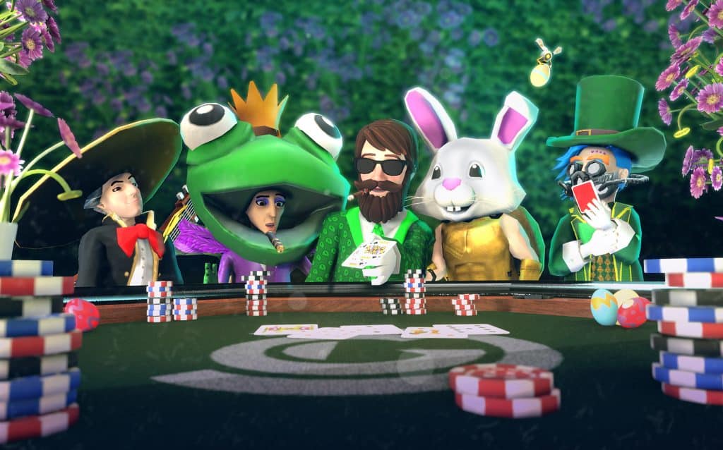 ICE Poker Spring characters
