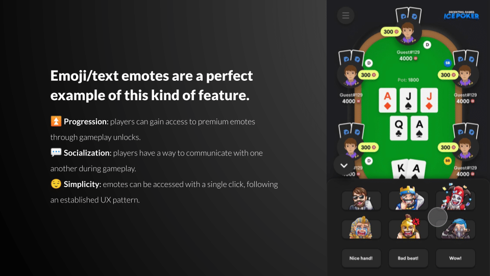 Decentral Games Marketing Strategy: Emojis