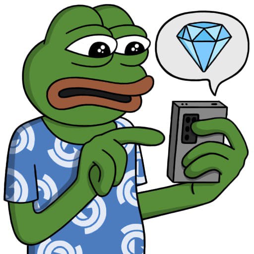 DG Pepe looking at a phone