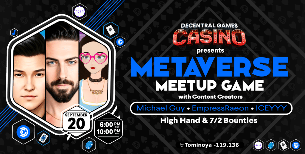 DG Casino Metaverse Meetup Game w/ Michael, EmpressRaeon, and Iceyyy