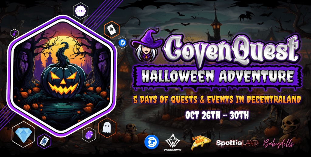 CovenQuest Halloween event in Decentraland